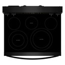 Whirlpool® 30-inch Electric Range with Air Cooking Technology YWFES5730SB