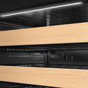 Kitchenaid® 24" Undercounter Wine Cellar with Full-Extension Wood-Front Racks KUWR524SBE