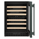 Kitchenaid® 24" Undercounter Wine Cellar with Full-Extension Wood-Front Racks KUWR524SJP