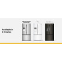 Whirlpool® 36-inch Wide True Counter Depth 3-Door French Door Refrigerator - 23.4 cu. ft. WRFC5036RV