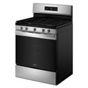 Whirlpool® 30-inch Gas Range with Air Cooking Technology and Steam Clean WFGS4530SZ