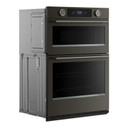 Kitchenaid® 30-inch Smart Electric Combo Wall Oven with Assisted Cooking Modes - Black Ore KOEC730SBE