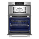 Kitchenaid® 27-inch Smart Electric Combo Wall Oven with Assisted Cooking Modes - PrintShield™ Finish KOEC727SPS