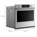 Kitchenaid® 27-inch Smart Electric Single Wall Oven with Assisted Cooking Modes - PrintShield™ Finish KOES727SPS