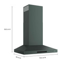 KitchenAid® 30-inch Wall-Mount, 4-Speed Canopy Hood KVWC730SJP