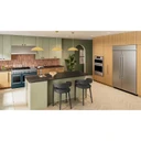 Kitchenaid® 48-Inch 6 Burner Commercial-Style Dual Fuel Range with Griddle KFDD948SAG