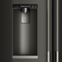 Kitchenaid® Counter-Depth French Door Refrigerator with Intelligent Auto Fill KRFC536SBE
