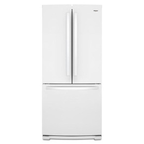 Whirlpool® 30-inch Wide French Door Refrigerator - 20 cu. ft. WRF560SFHW