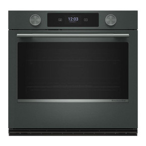 Kitchenaid® 30-inch Smart Electric Single Wall Oven with Assisted Cooking Modes - Juniper KOES730SJP