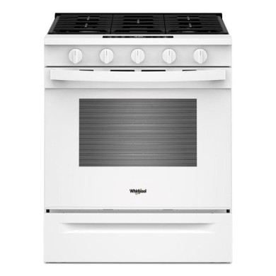 Whirlpool® 30-inch Gas Range with Air Cooking Technology WSGS5030SW