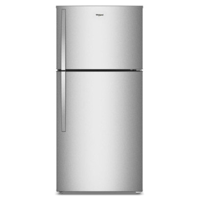 Whirlpool® 30-inch Wide Top Freezer Refrigerator with Total Coverage Cooling- 19 Cu. Ft. WRTX7419SZ
