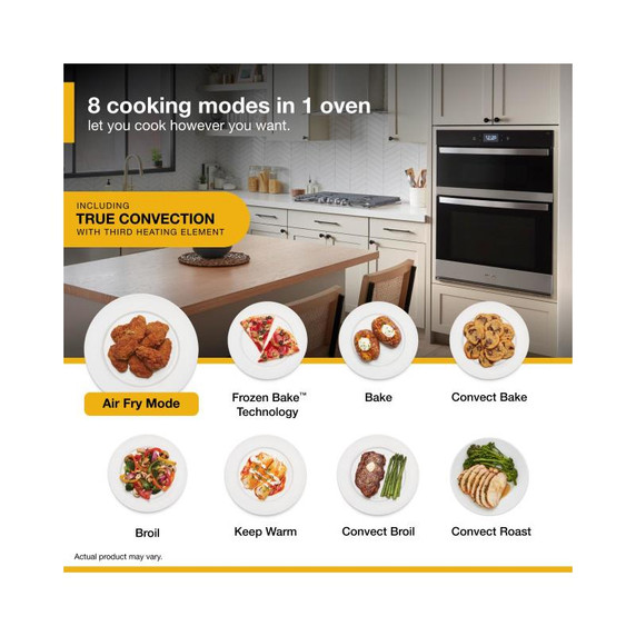 Whirlpool® 5.7 Cu. Ft. Wall Oven Microwave Combo with Air Fry WOEC7027PZ