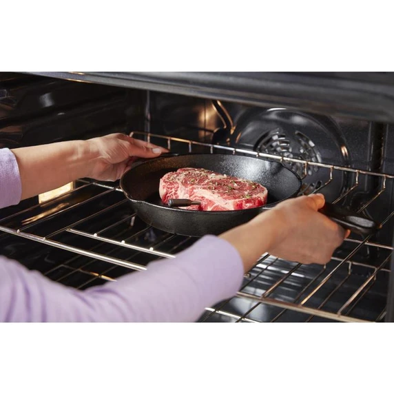 Whirlpool® 4.3 Cu. Ft. Single Wall Oven with Air Fry When Connected WOES5027LW