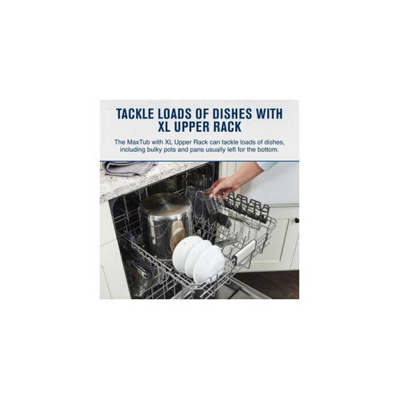 Maytag® Stainless steel tub dishwasher with Dual Power Filtration MDB4949SKW