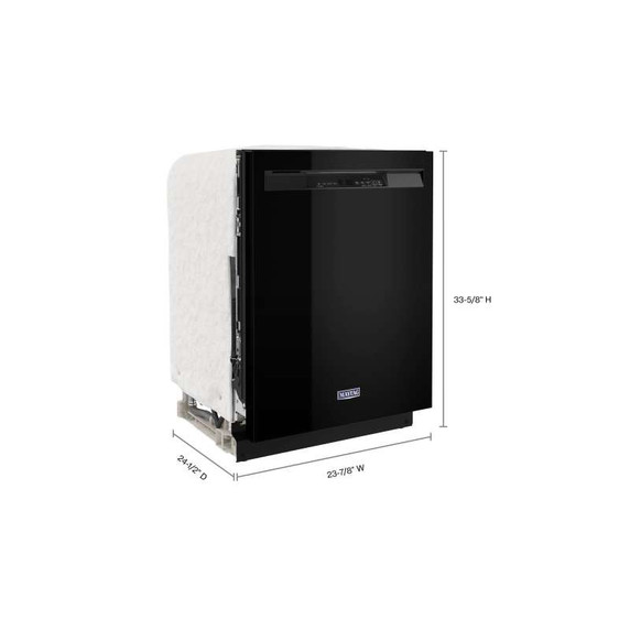Maytag® Stainless steel tub dishwasher with Dual Power Filtration MDB4949SKB