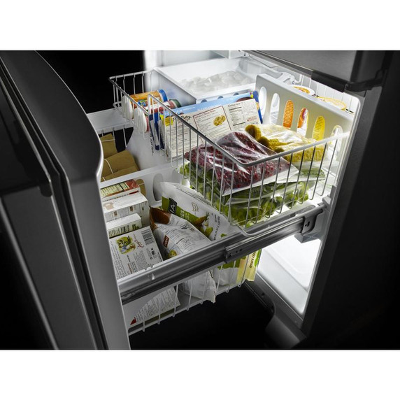 Maytag® 33-Inch Wide French Door Refrigerator with Water Dispenser - 22 Cu. Ft MRFF5033PZ