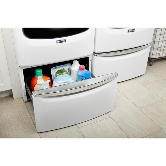 Maytag® 15.5" (39.4 cm) Pedestal for Front Load Washer and Dryer with Storage XHPC155XW