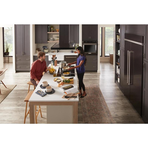 Kitchenaid® 36-Inch 5-Element Sensor Induction Cooktop KCIG556JBL