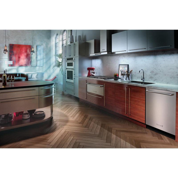 Kitchenaid® 36" 5-Burner Gas Cooktop with Griddle KCGS956ESS