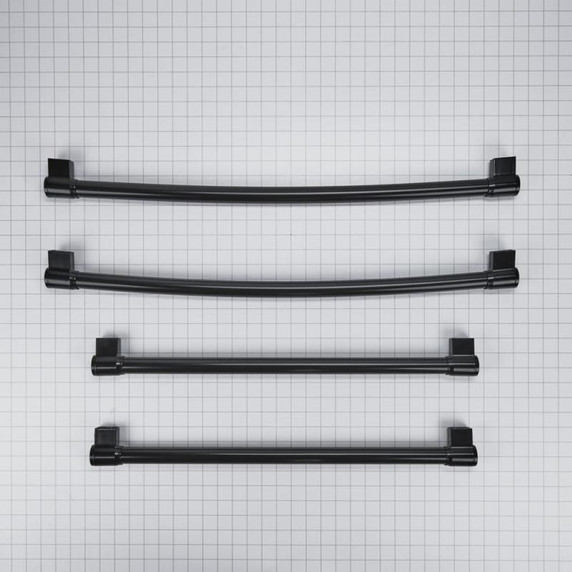 French Door Refrigerator Handle Kit, Black W10716735