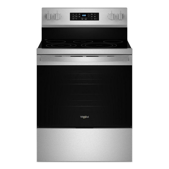 Whirlpool® 30-inch Energy Star Electric Range with Air Cooking Technology, No Preheat Air Fry and Air Baking and Self Clean YWFES5030RZ