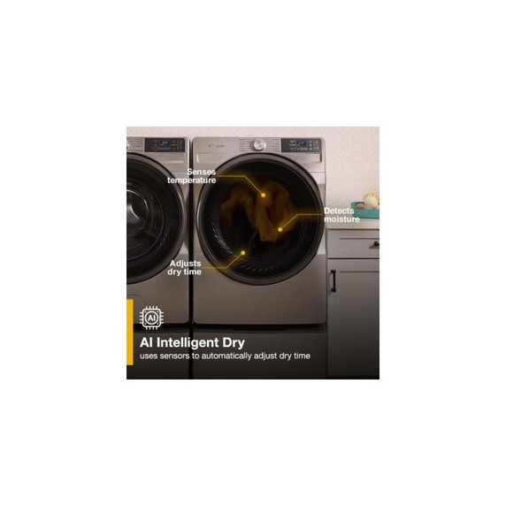 Whirlpool® 7.4 cu. ft. Smart Front Load ENERGY STAR® Certified Gas Dryer with Wrinkle Shield™ Option WGD5720RU