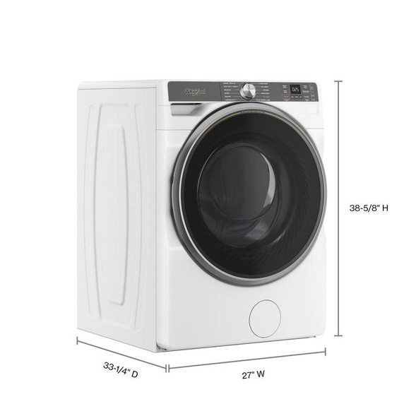 Whirlpool® 5.8 cu. ft. I.E.C. Smart Front Load ENERGY STAR® Certified Washer with FreshFlow™ Vent System and Intelligent Wash WFW6720RW