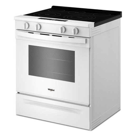 Whirlpool® 30-inch Electric Range with Air Cooking Technology YWSES5030SW