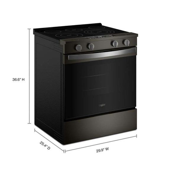 Whirlpool® 30-inch Electric Range with Air Cooking Technology YWSES5030SV