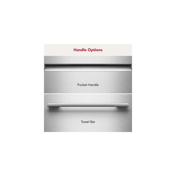 Kitchenaid® 360° Max Jets™ Third Rack Dishwasher with Advanced ProDry™ System, 44 dBA KDTS624SBE
