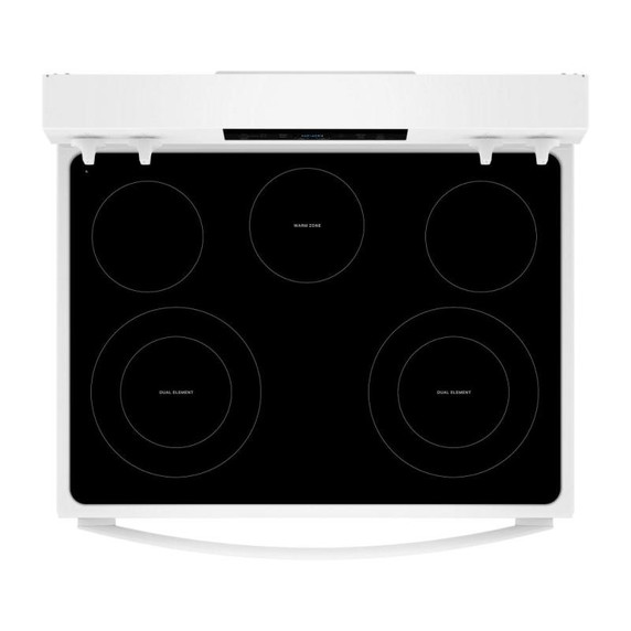 Whirlpool® 30-inch Electric Range with Air Cooking Technology YWFES4530SW