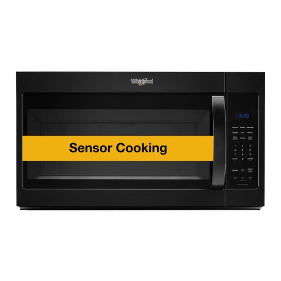 Whirlpool® 1.9 cu ft. Over the Range Microwave with Sensor Cooking Technology - 900 Watts YWMMS3230SB