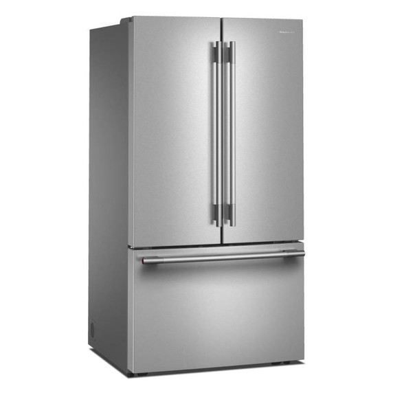 Kitchenaid® 31 cu. ft. French Door Refrigerator with Interior Water and Ice KRFF336SPS