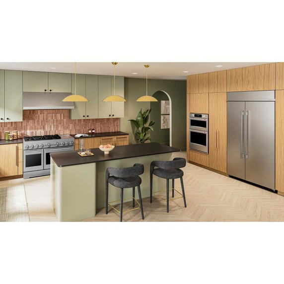 Kitchenaid® 30-inch Smart Electric Combo Wall Oven with Assisted Cooking Modes - PrintShield™ Finish KOEC730SPS
