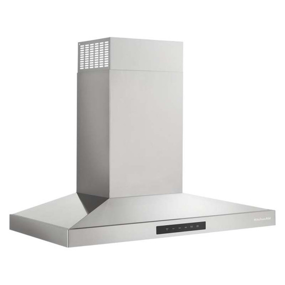 KitchenAid® 36-inch Wall-Mount, 4-Speed Canopy Hood KVWC736SSS