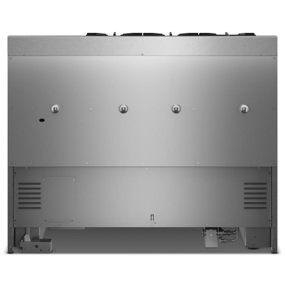 KitchenAid® 48-Inch 6 Burner Commercial-Style Gas Range with Griddle KFGD948SJP