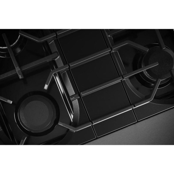 KitchenAid® 30-Inch 4 Burner Commercial-Style Gas Range with No Preheat Air Fry Mode KFGS930SSS
