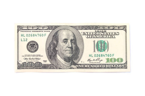 $100 bill