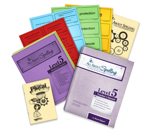 All About Spelling Level 5 Materials