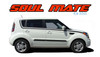 SOUL MATE Upper Body Line Accent Vinyl Graphics Decal Stripe Kit : Kia Soul Vinyl Graphics Decals Stripes Kit