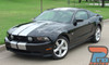 STAMPEDE for the 2010-2012 Ford Mustang OEM Style 10" Inch Wide Lemans Racing Stripes Rally Vinyl Graphics Kit