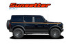 SUNSETTER MINI for 2021-2026 Ford Bronco Full Size Side Door Decals Body Stripes Vinyl Graphics Kit