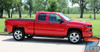 Chevy Silverado Custom Side Stripes Package – Eye-catching pinstriping and accent graphics that enhance the truck’s sporty and modern style.