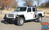 ALPHA STAR SIDES for Jeep Gladiator Side Body Star Vinyl Graphics Decal Stripe Kit