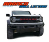LETTER DECALS Ford Bronco "Full Size" Name Text Decals for Grill Emblems Vinyl Graphics Decals Stripes Kit