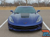 Chevy C7 Corvette Hood Vinyl Graphic – Matte Black Hood Decal for 2014-2019 Models. Precision-Cut Vinyl Stripes for a Sleek and Aggressive Look