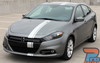 Dodge Dart Offset Racing Stripe - Bumper Close-Up. Up-close look at the Dodge Dart Euro Rally racing stripe kit. Clean application with high-performance vinyl for durability and style. Dodge Dart Offset Racing Stripe - Bumper Close-Up. Up-close look at the Dodge Dart Euro Rally racing stripe kit. Clean application with high-performance vinyl for durability and style.