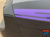 DUSTER Door to Fender Upper Stripe Accent Vinyl Graphics Decal Kit : Dodge Challenger Vinyl Graphics Decals Stripes Kit