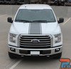 F-150 CENTER STRIPE Center Hood Vinyl Racing Stripes Graphics Decals Kit : Ford F-Series F-150 Vinyl Graphics Decals Stripes Kit