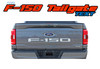 F-150 TEXT Rear Tailgate Letters Stripes Vinyl Graphic Decals Kit : Ford F-Series F-150 Vinyl Graphics Decals Stripes Kit